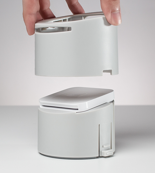 Bosstab dock for square reader anti-slip base